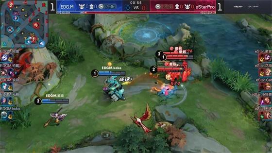 王者荣耀KPL:初晨势不可挡!EDGM 3-1击败eStarPro挺进季后赛