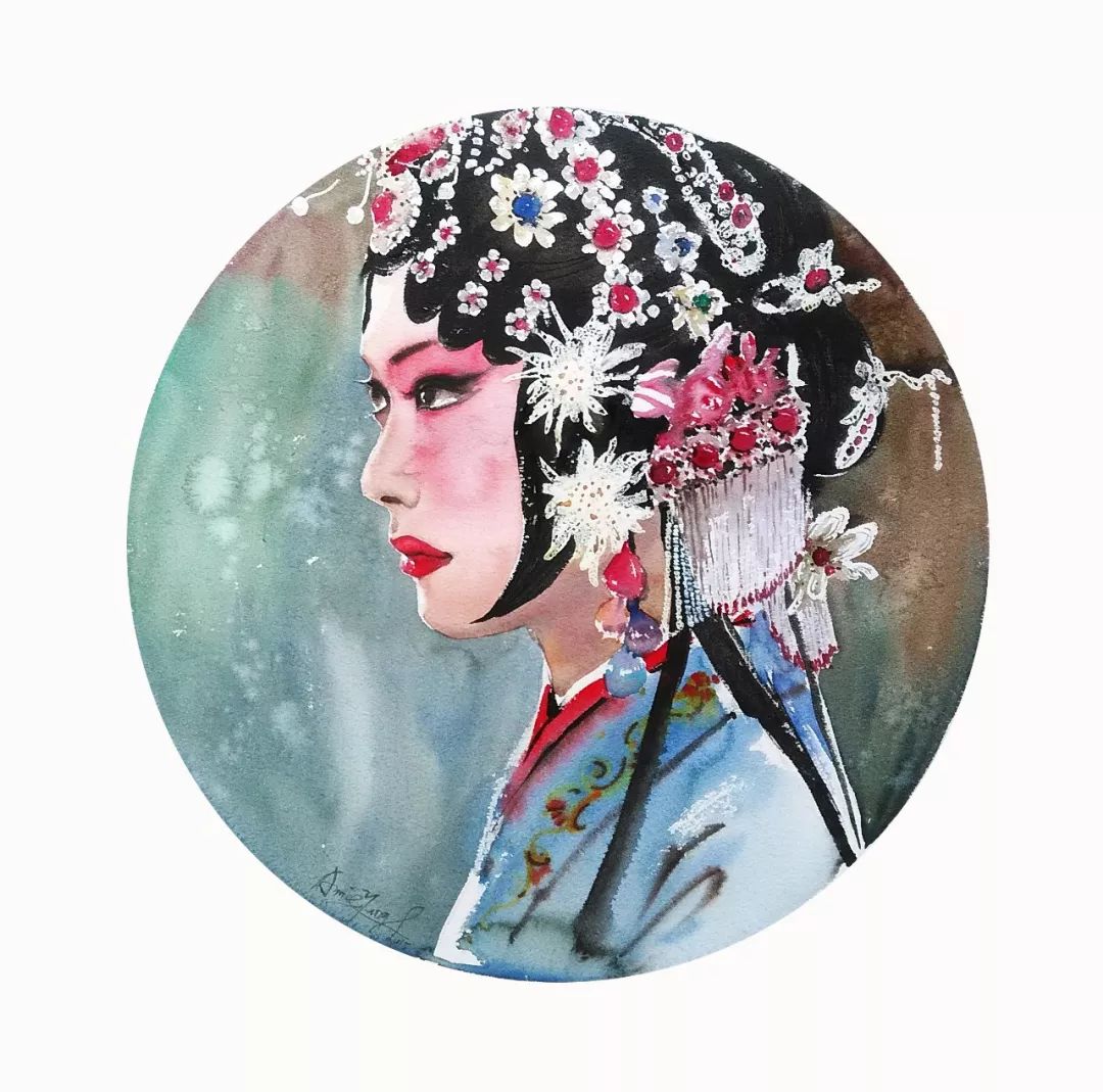 马蒂尼推荐 | 杨月李—明月照我心·妙手舞丹青