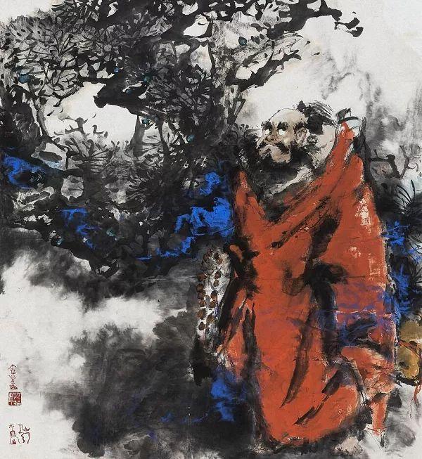 一幅画拍卖500万,被演戏耽误的国画大师徐锦江