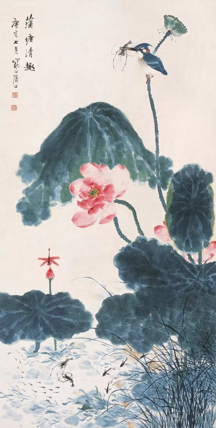 江南四才子之首,一代国画花鸟大家,108幅作品,绝了!