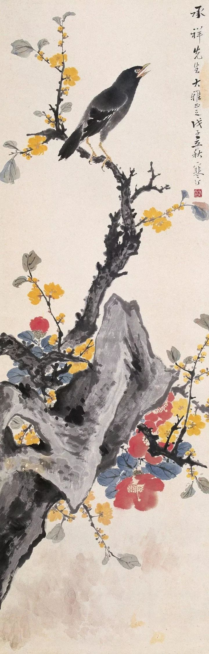 江南四才子之首,一代国画花鸟大家,108幅作品,绝了!