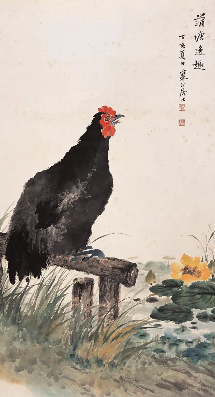 江南四才子之首,一代国画花鸟大家,108幅作品,绝了!