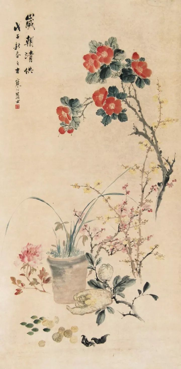 江南四才子之首,一代国画花鸟大家,108幅作品,绝了!