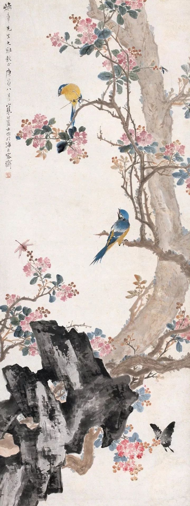 江南四才子之首,一代国画花鸟大家,108幅作品,绝了!