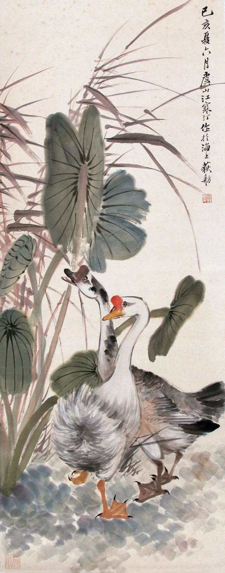 江南四才子之首,一代国画花鸟大家,108幅作品,绝了!