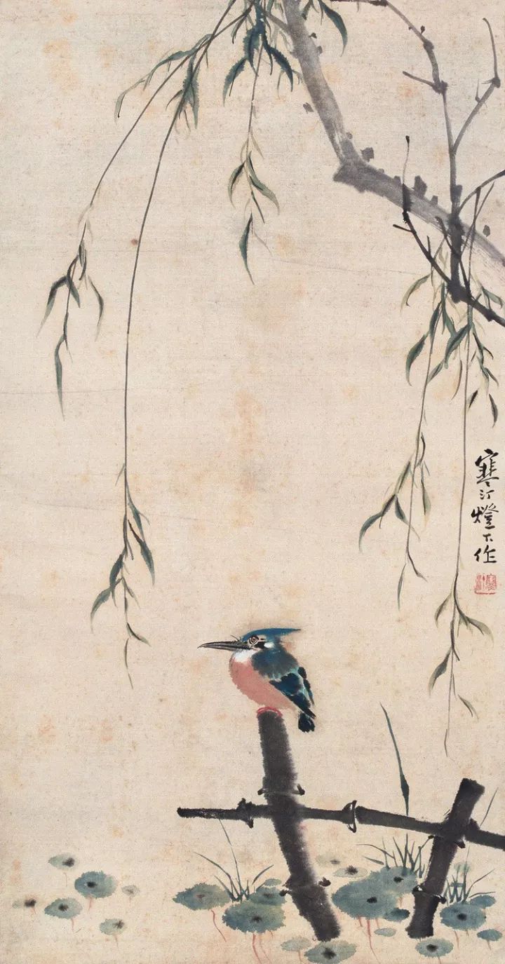 江南四才子之首,一代国画花鸟大家,108幅作品,绝了!