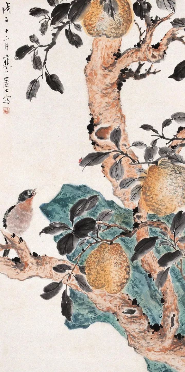 江南四才子之首,一代国画花鸟大家,108幅作品,绝了!