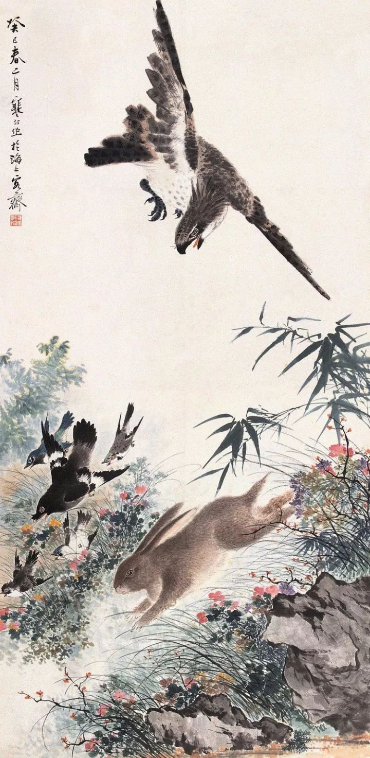 江南四才子之首,一代国画花鸟大家,108幅作品,绝了!