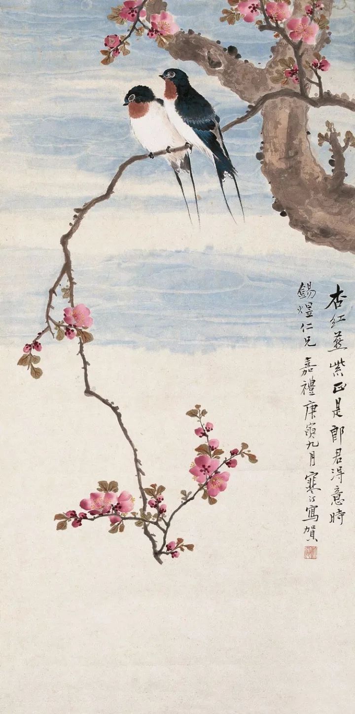 江南四才子之首,一代国画花鸟大家,108幅作品,绝了!
