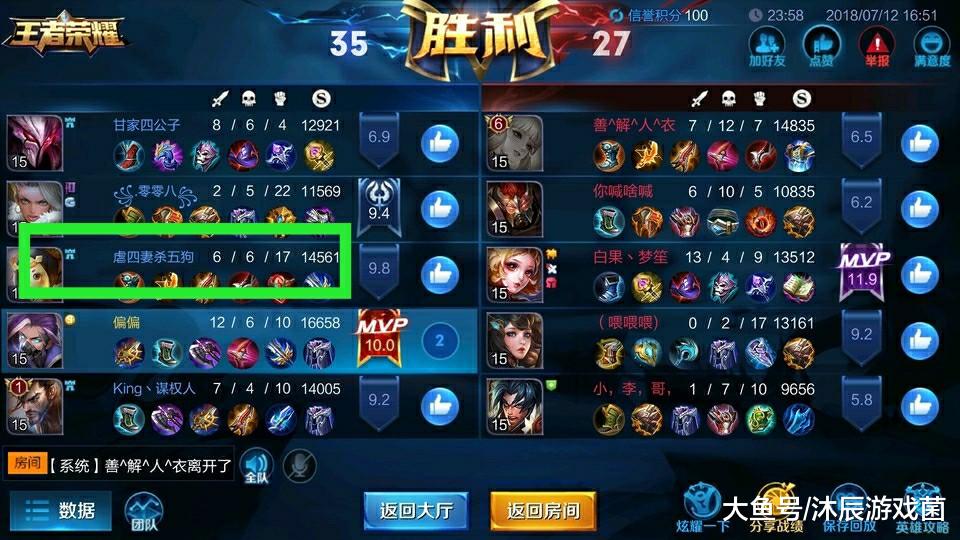 王者荣耀:小学生式起名,带四猪屠五狗,看到这些id都要输