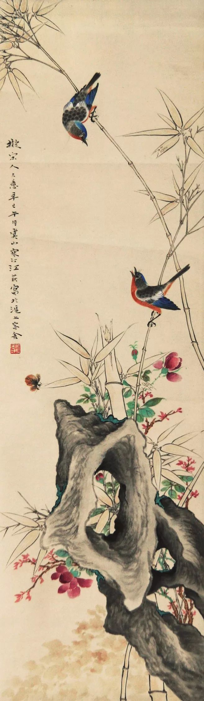 江南四才子之首,一代国画花鸟大家,108幅作品,绝了!