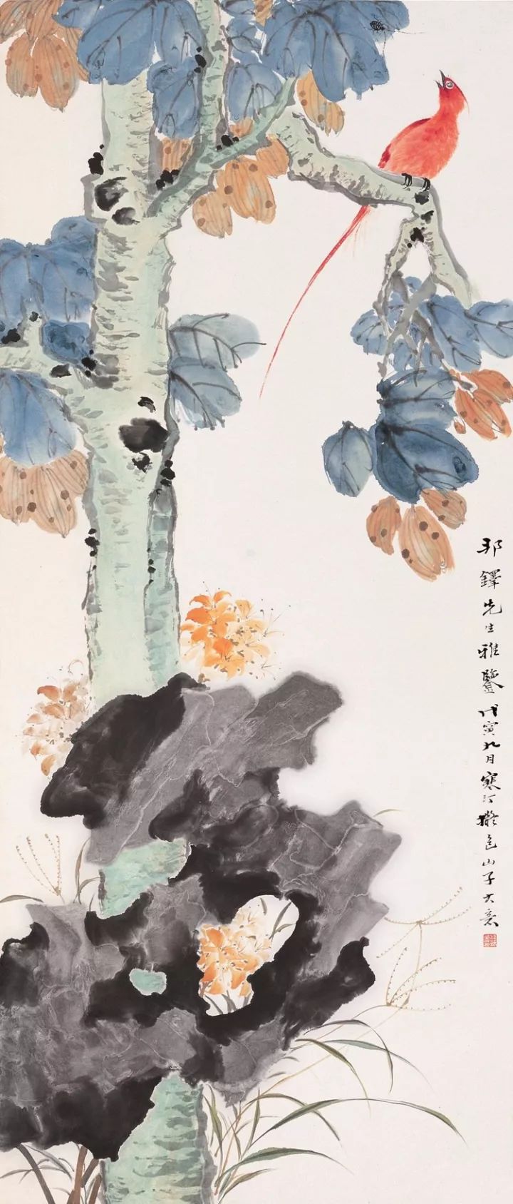 江南四才子之首,一代国画花鸟大家,108幅作品,绝了!