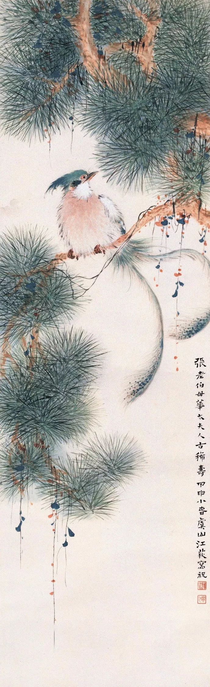 江南四才子之首,一代国画花鸟大家,108幅作品,绝了!
