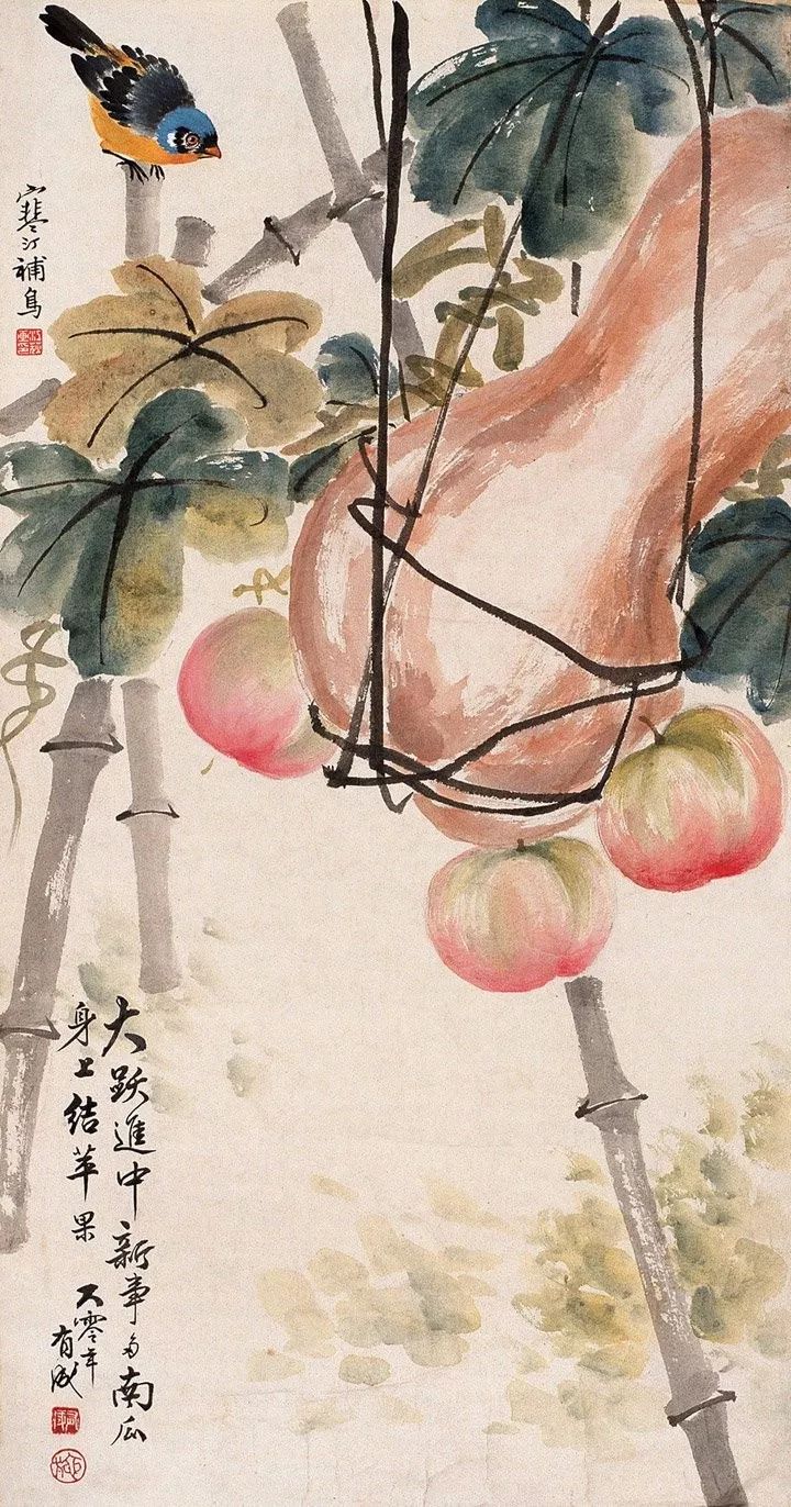 江南四才子之首,一代国画花鸟大家,108幅作品,绝了!