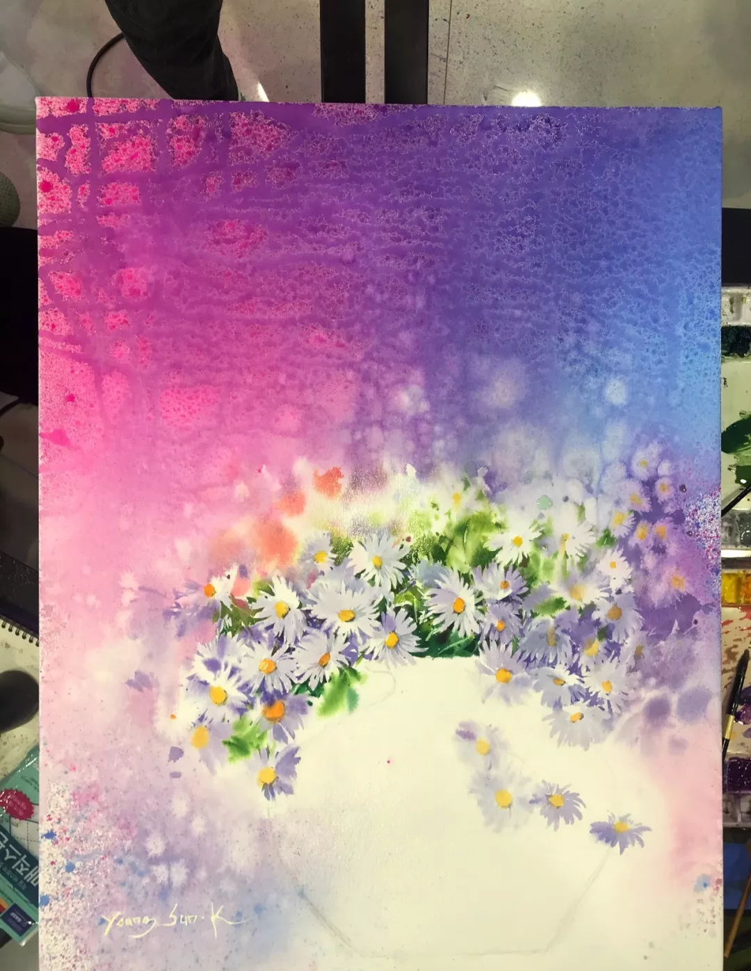 艺术风采丨指开新境 :张荣国的指彩画