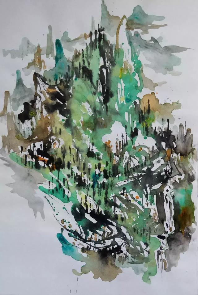 艺术风采丨指开新境 :张荣国的指彩画