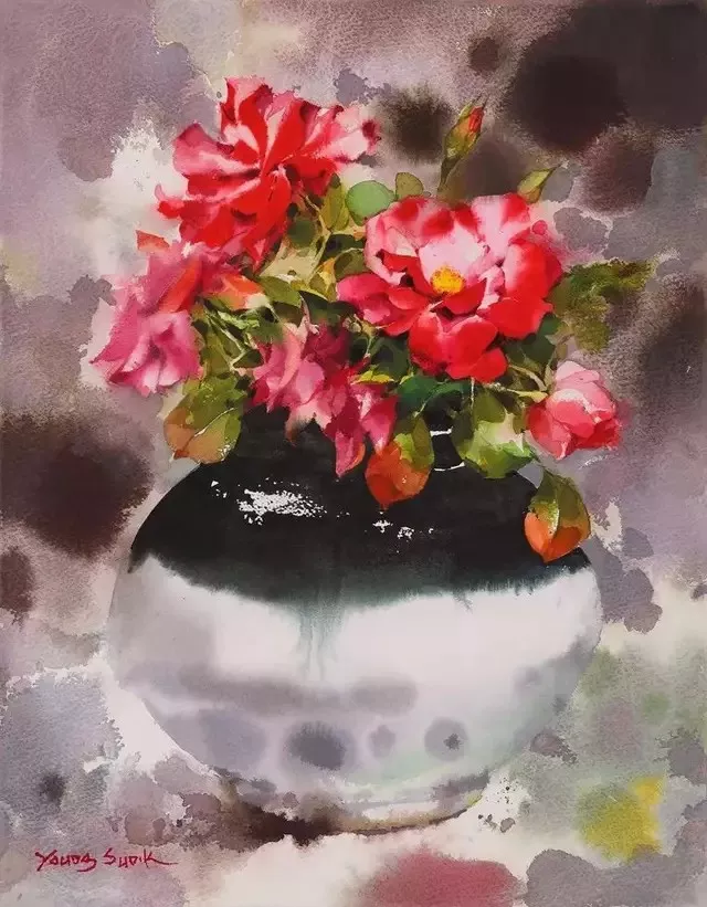 艺术风采丨指开新境 :张荣国的指彩画