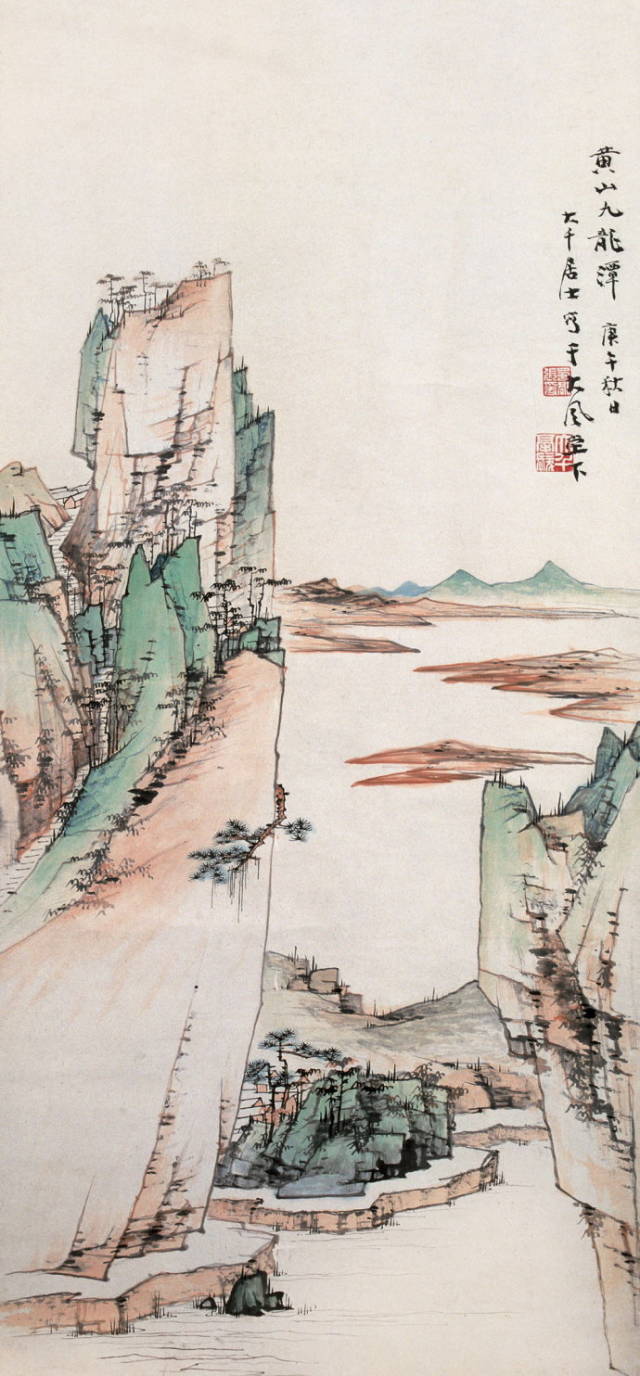 山水配诗词,绝妙!