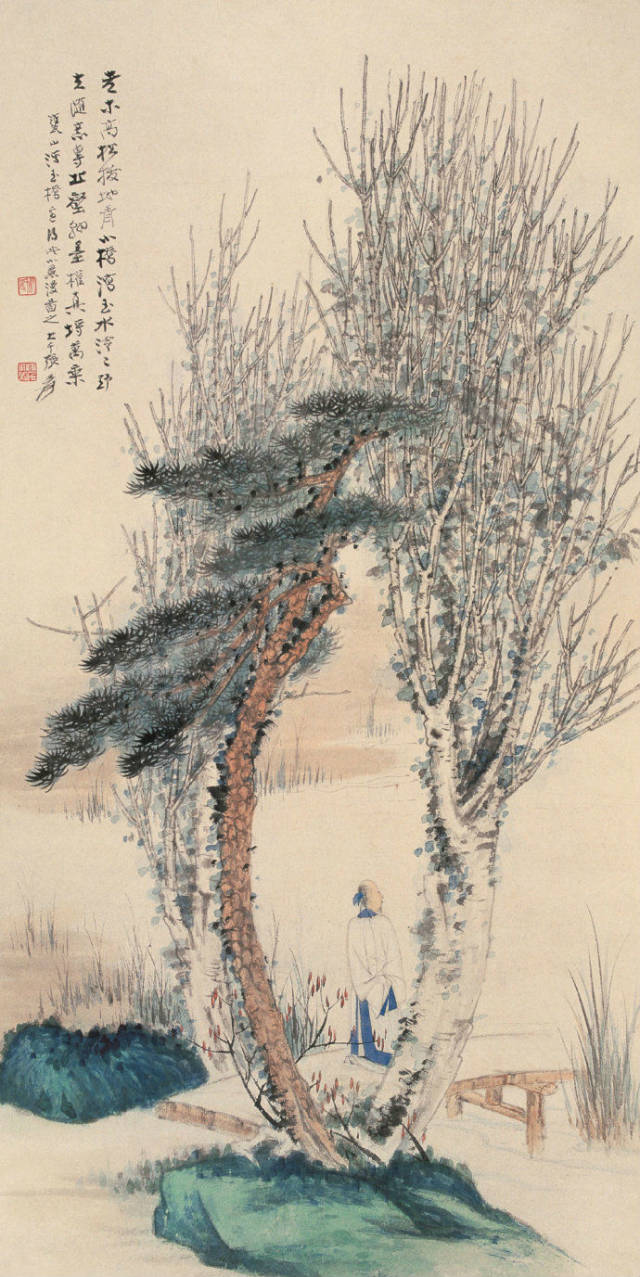 山水配诗词,绝妙!