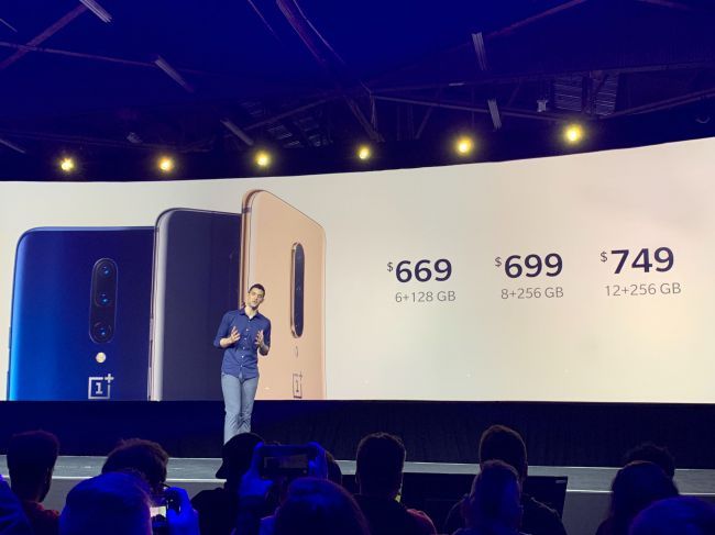 一加7 Pro在纽约发布,669美元起售