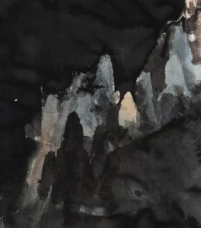 张大千绘赠曾克耑泼墨泼彩《云山图》现保利春拍