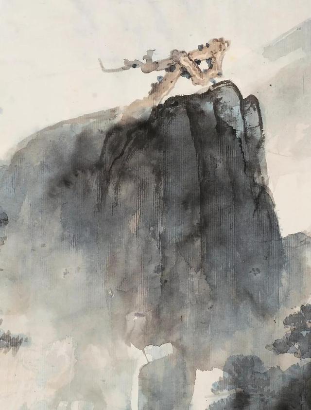 张大千绘赠曾克耑泼墨泼彩《云山图》现保利春拍