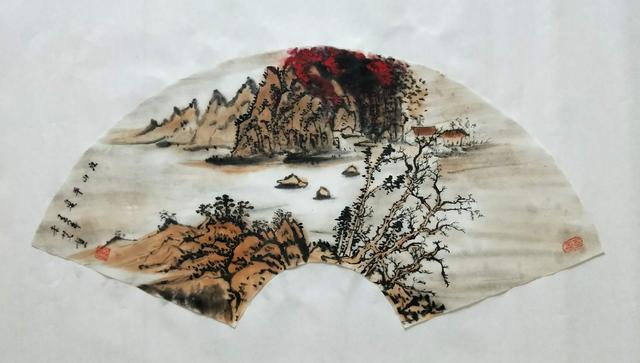 龚治平,中国书画家协会会员,北京华夏兰亭书画院院士,国家一级美术师