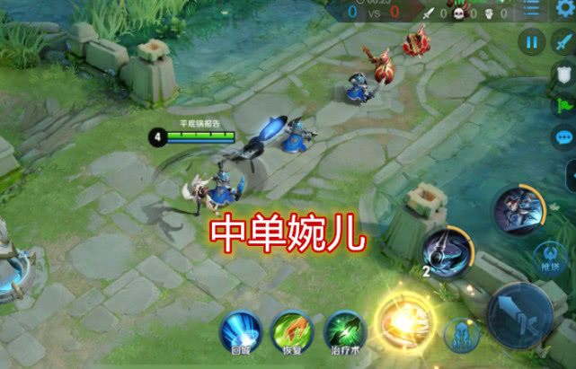 S15赛季的单挑王,上单铠皇,中单婉儿,刺客果断选他