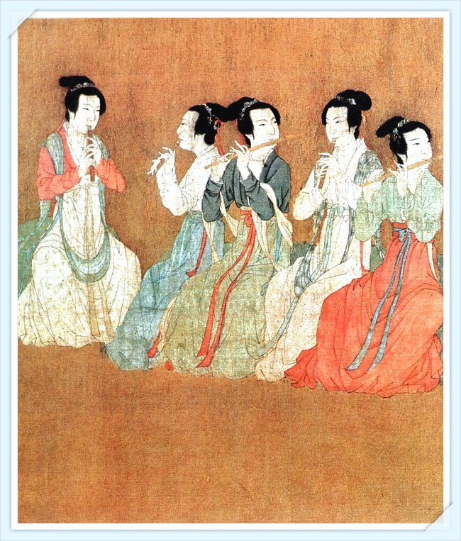 他画五女把箫吹笛,虽有4大创意,却不如他四女拉琴,卖了5368万