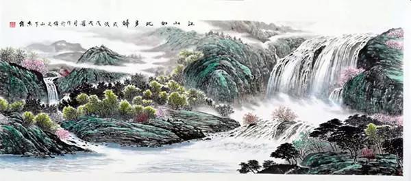 他画五女把箫吹笛,虽有4大创意,却不如他四女拉琴,卖了5368万