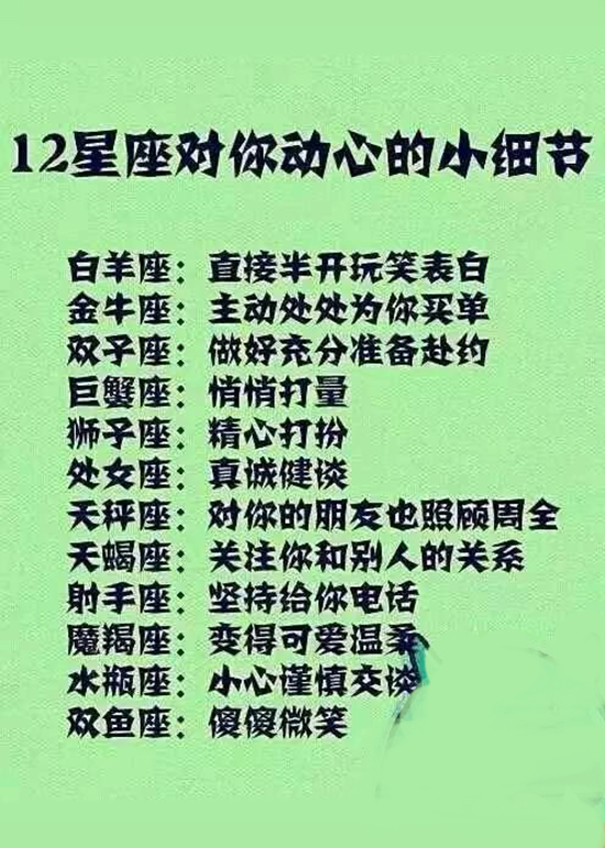 追求十二星座必过的真爱门槛,恋爱中十二星座什么时候会离开你