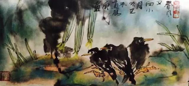 书法家艾有生 构思浑润 笔锋劲道