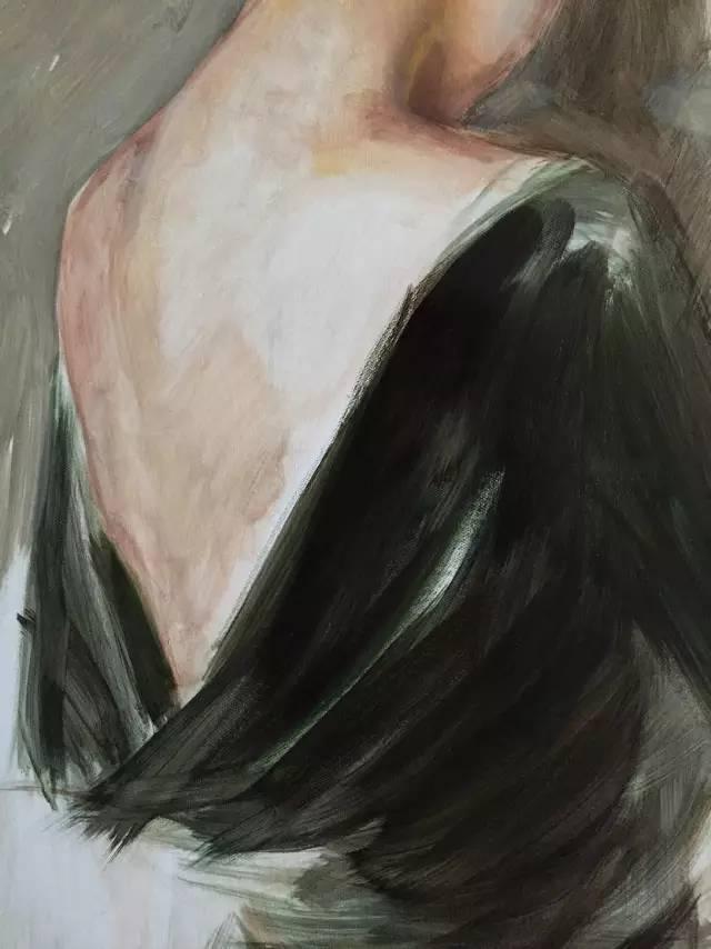 用笔松动,气韵流畅,画面自有一份洒脱