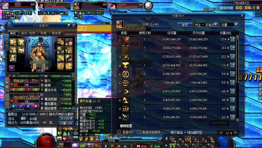 DNF:阿修罗618改版后综评 上手容易精通难的超一线25C