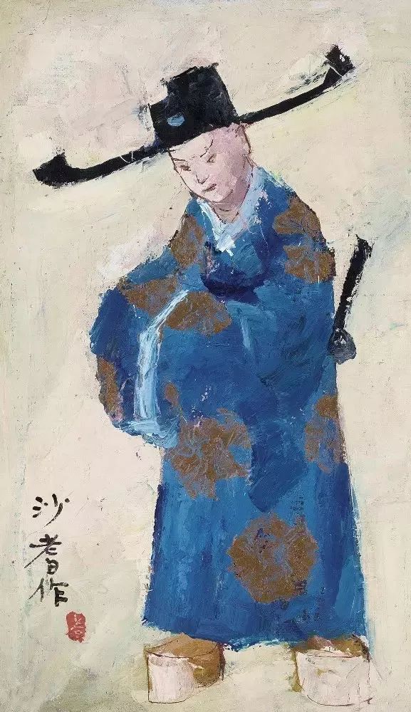 沙耆,一个“疯子画家”,一颗两度被人遗忘的画坛彗星