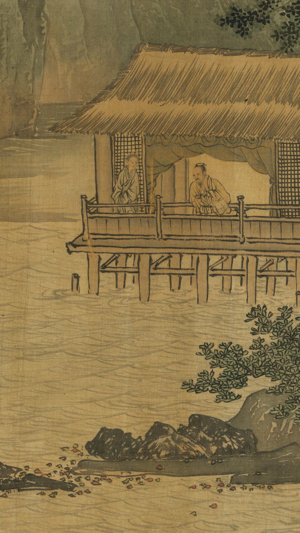 风流才子——唐伯虎《溪山渔隐图》欣赏