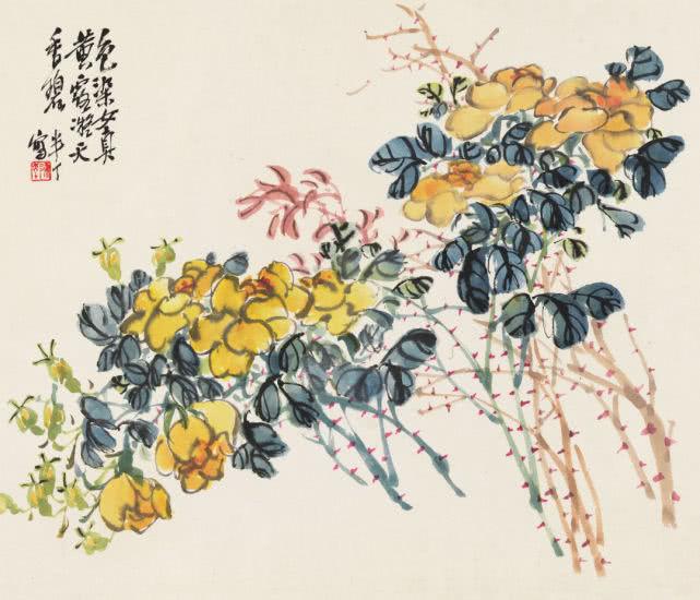 咫尺之间 花草精神——读陈半丁《花卉册》