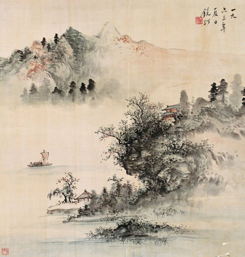 吴冠中笔下的船,个个载着江南梦