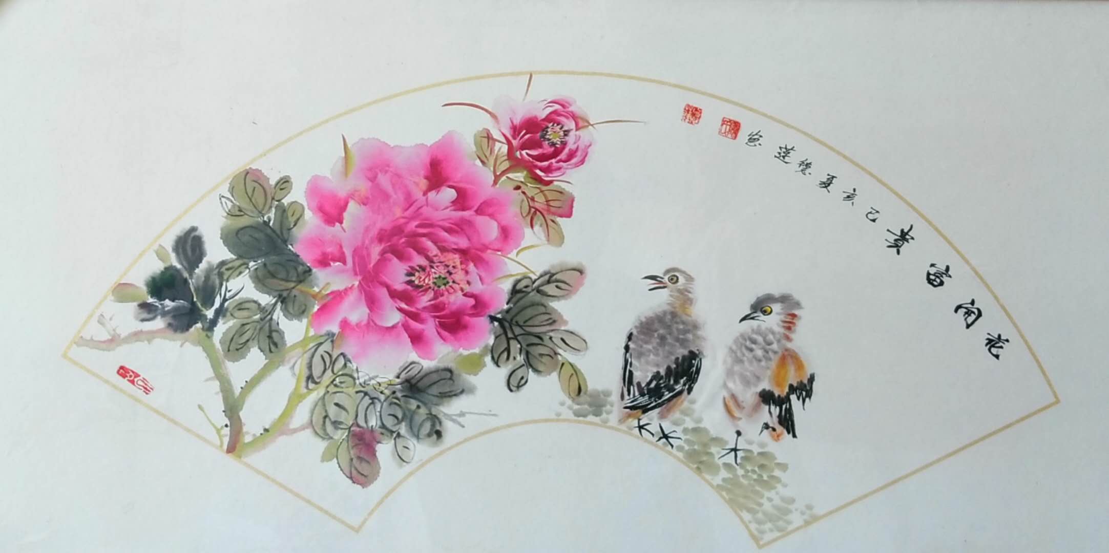笔耕不辍,勤奋进取的莒县女画家陈德莲