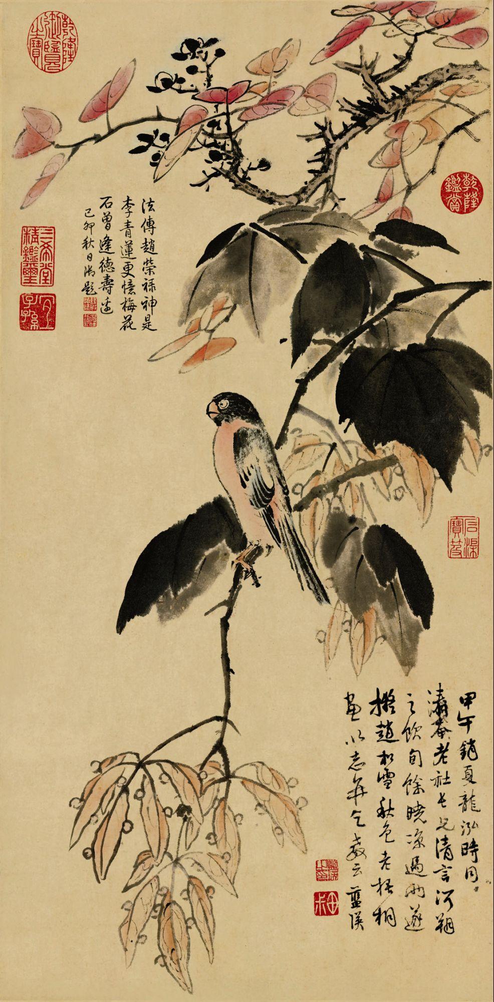 明 蓝瑛绘画作品汇集