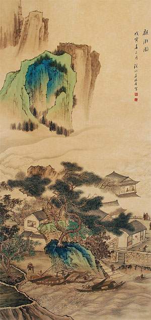 吴冠中笔下的船,个个载着江南梦