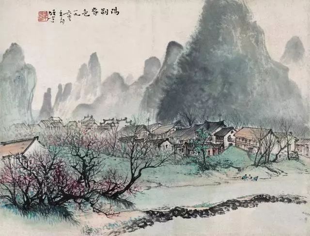 大师黎雄才的山水,尽显“挥写”之趣