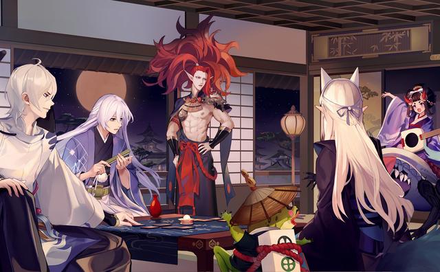 阴阳师土豪阁四大阴阳师酷炫新特效赏析 一般玩家:雨窝无瓜