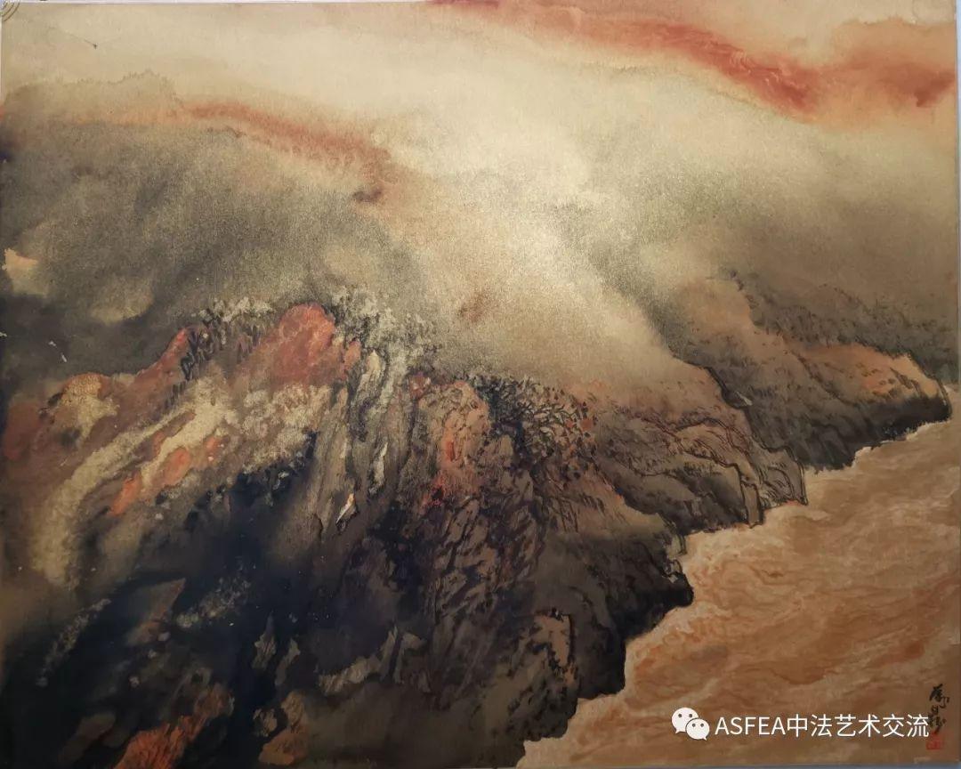 【邀请】《从长安到巴黎》——万鼎山水画个展