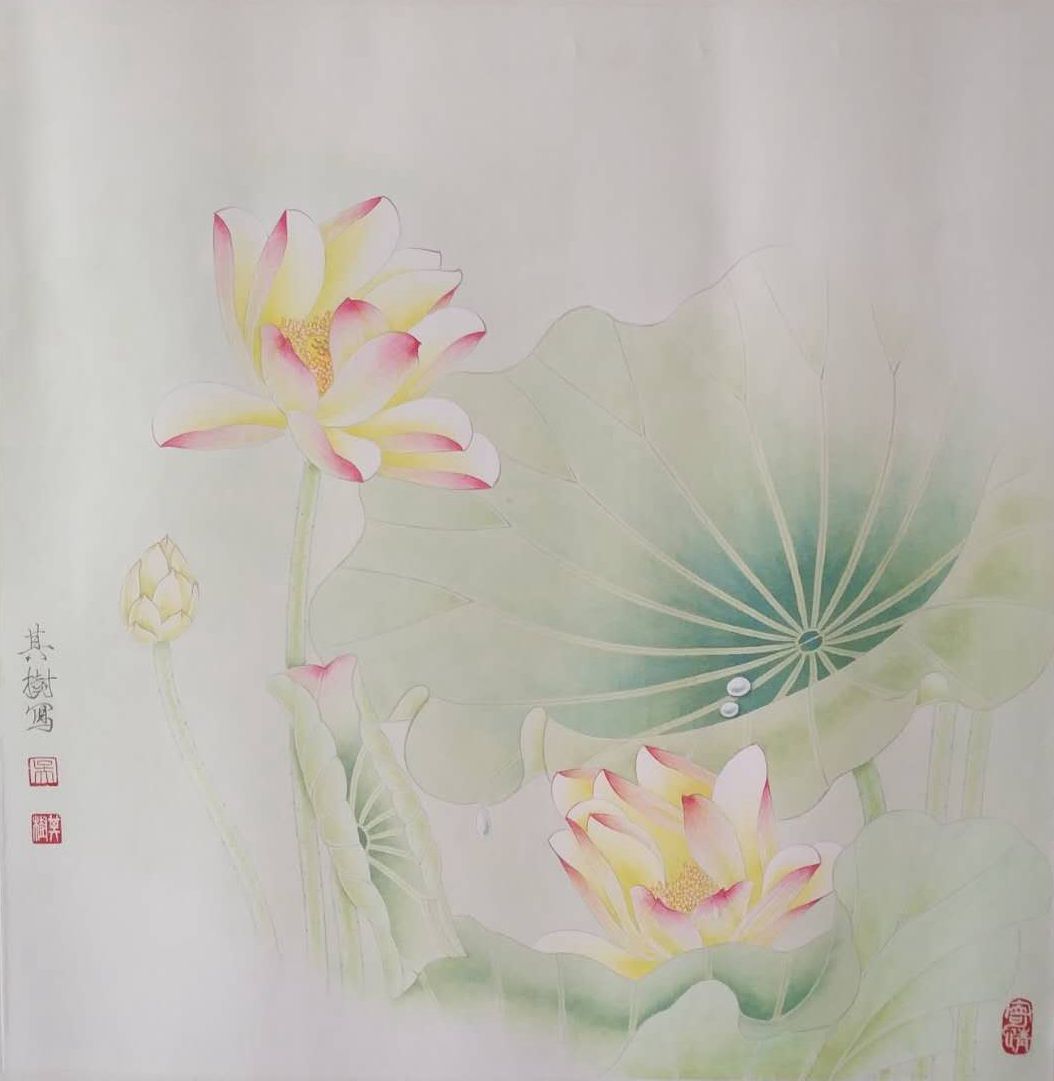 中国画名家——画家吴其树花鸟画欣赏