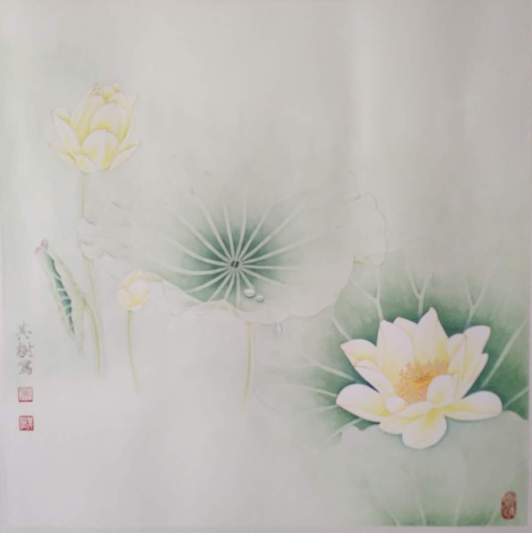 中国画名家——画家吴其树花鸟画欣赏