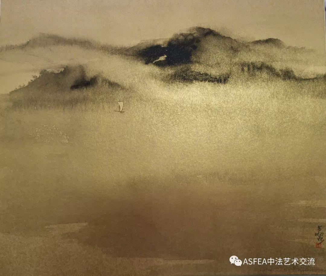 【邀请】《从长安到巴黎》——万鼎山水画个展