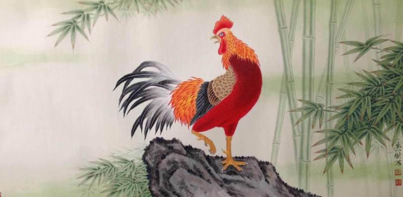 中国画名家——画家吴其树花鸟画欣赏