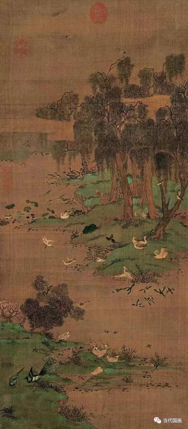名画里的父爱!