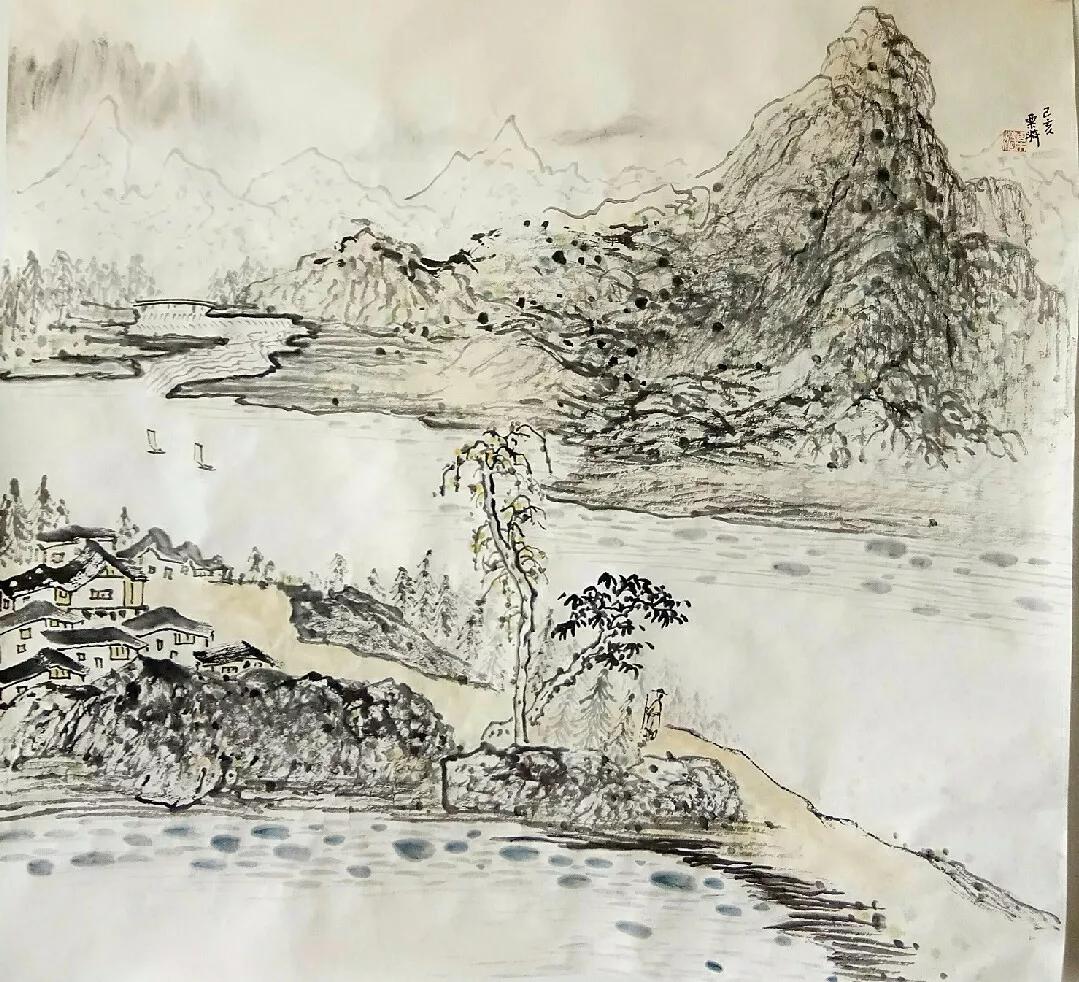 辽沈名师苗德志绘画班 讲授齐白石秘不示人技法
